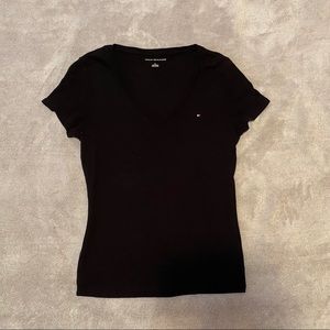 Tommy Hilfiger V-neck Striped Tshirt